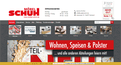 Desktop Screenshot of moebel-schuh.de